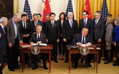 Kina og USA har signert handelsavtale