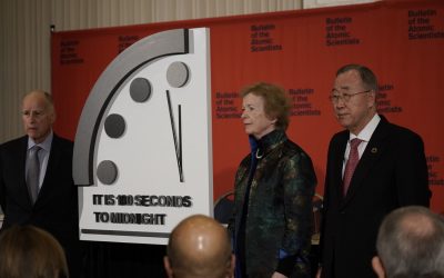 Message from the Elders – The Elders unveil the Doomsday Clock: it is now 100 seconds to midnight
