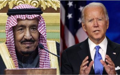 President Biden i samtale med Kong Salman av Saudi-Arabia