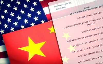 USA har utvidet sin svarteliste over kinesiske virksomheter