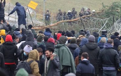 Belarus bedriver hybridkrig med migranter som våpen