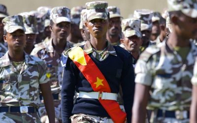 Tigrays styrker på vei mot hovedstaden Addis Abeba