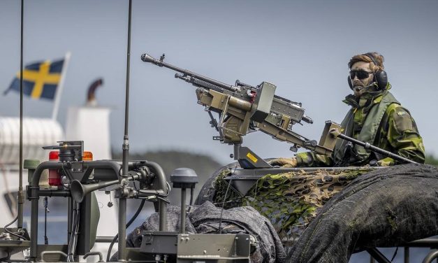 Internasjonal militærøvelse til støtte for Sverige