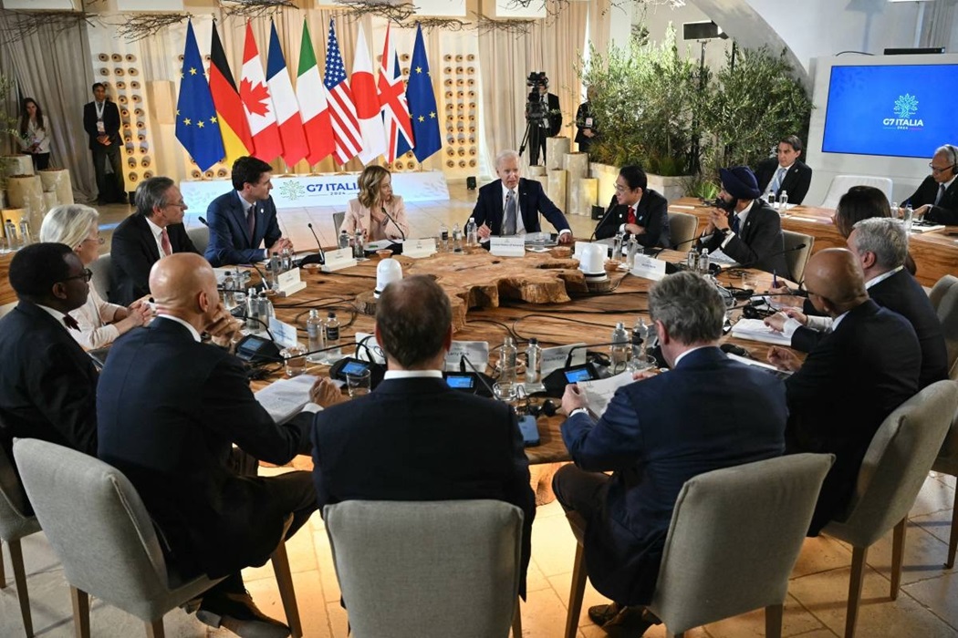 G7 meeting in Italy between the world’s largest economic democracies