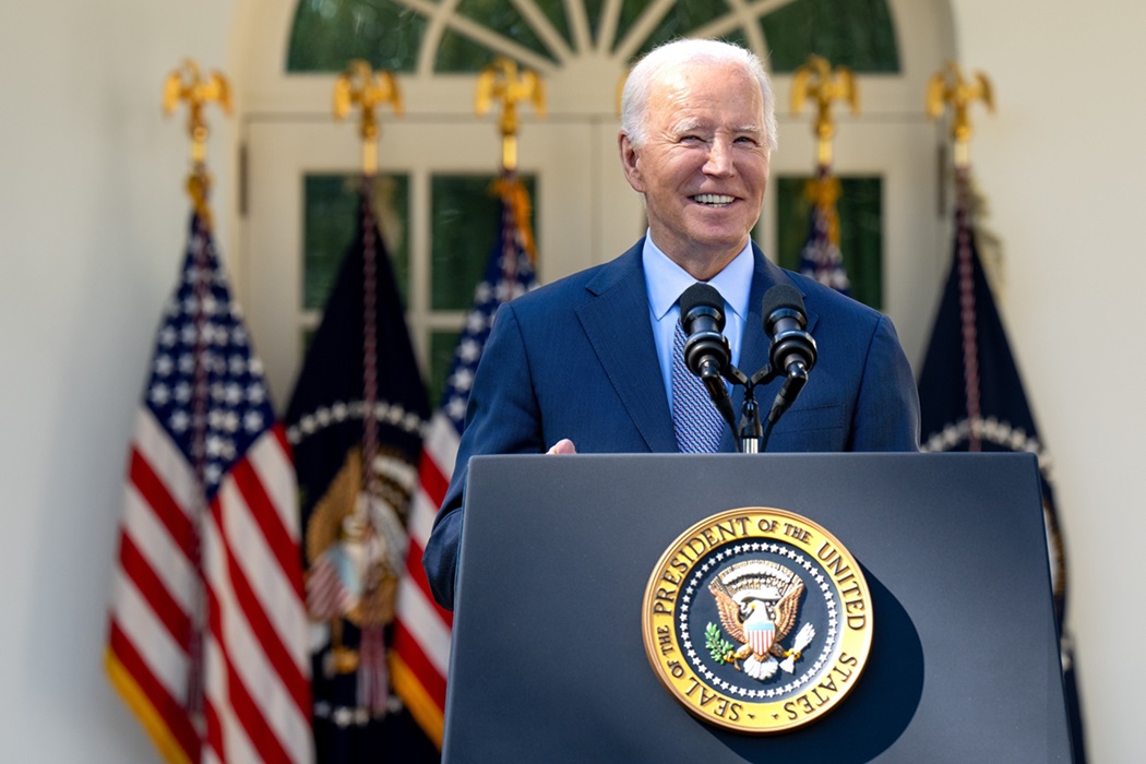 President Joe Biden vows to hold on in the presidential nomination