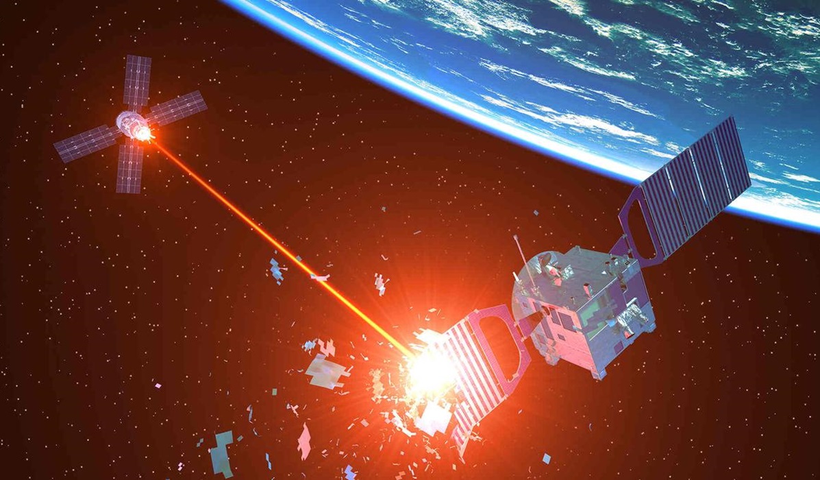 The US forced to be at the forefront of the development of space weapons