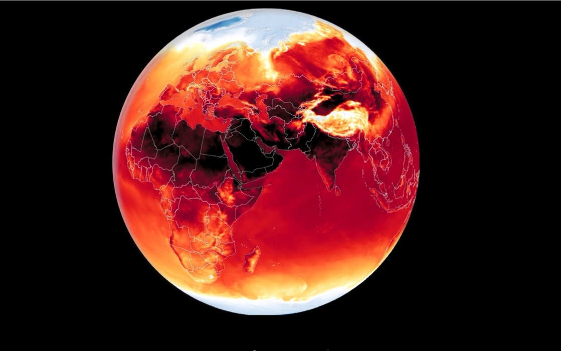 Heat record on Earth