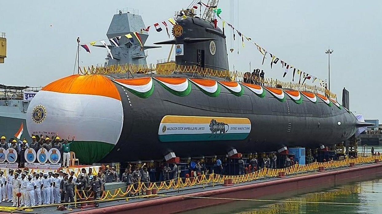 India has launched its second nuclear missile submarine