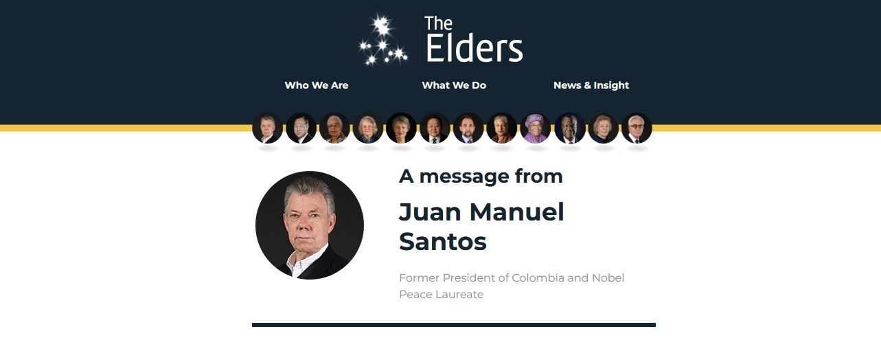 A message from The Elders