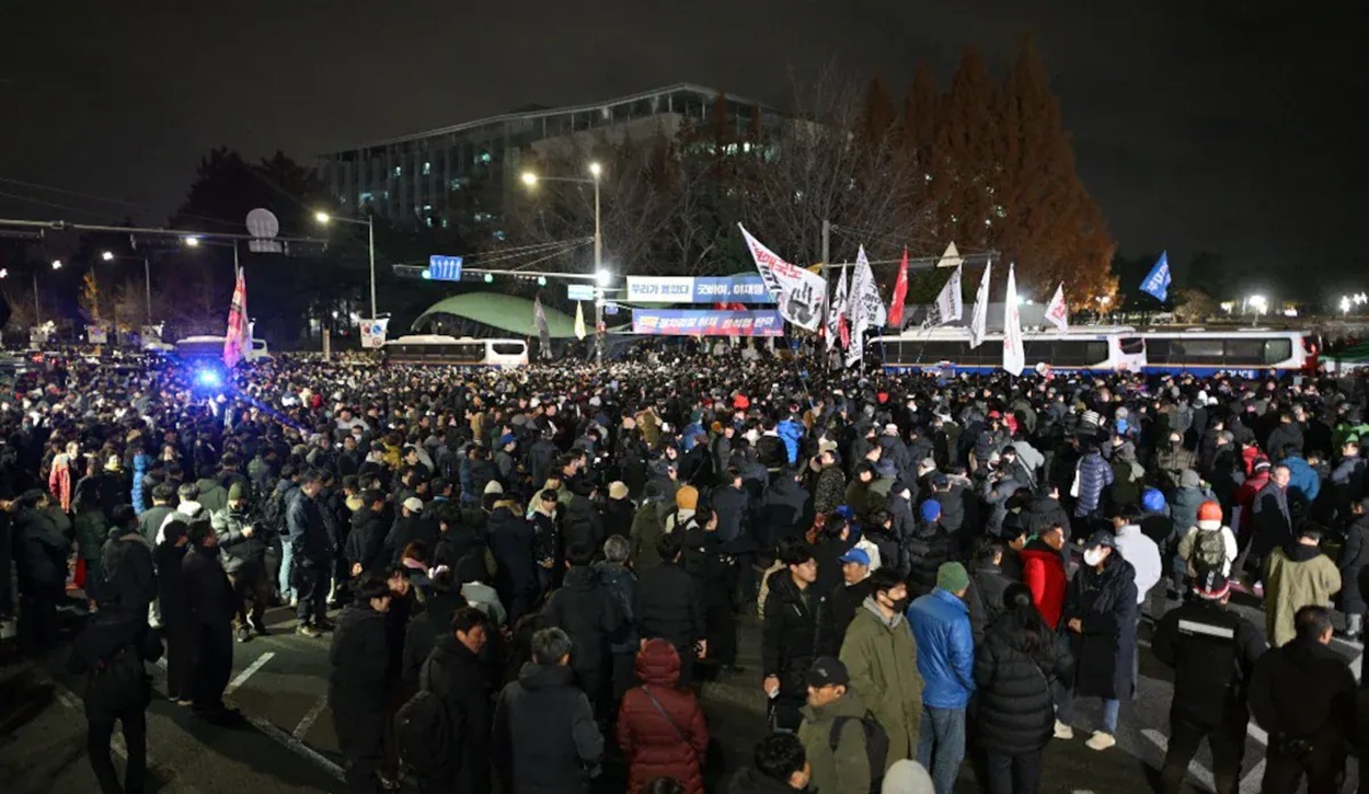 Political chaos in South Korea