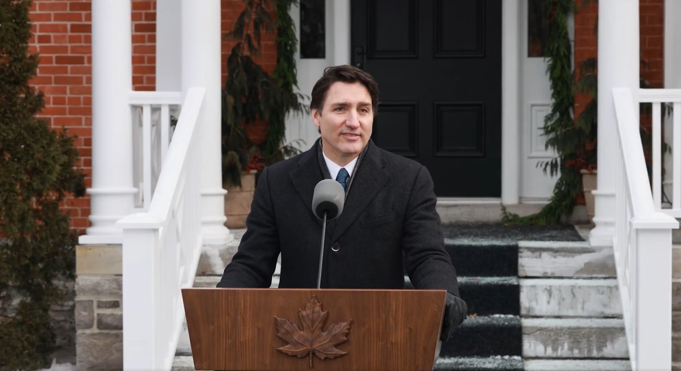 Canadian Prime Minister Justin Trudeau resigns