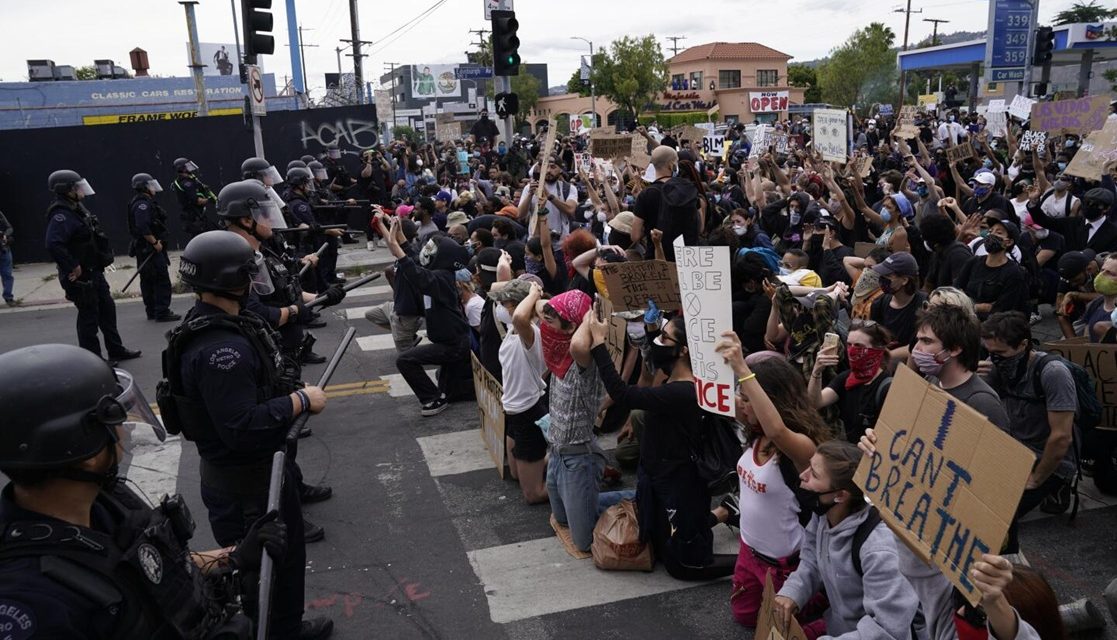Protests against Trump’s immigration raid in LA