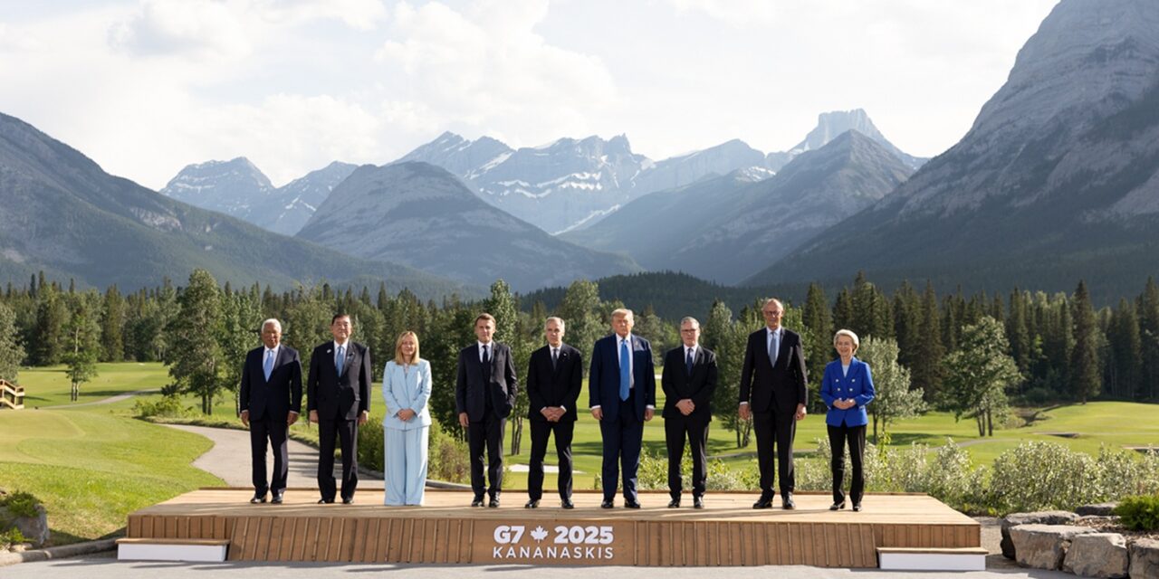 Why is China missing from the G7 meeting in Canada?