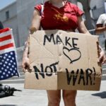 The following day of US attack on Iran