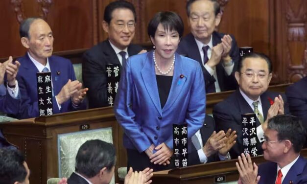 Sanae Takaichi, formally elected Japan’s first female Prime Minister