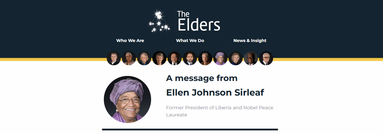 A Message from the Elders