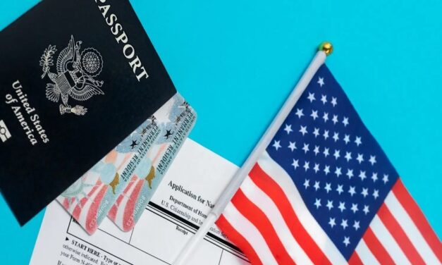 An application for immigration will not be possible if the applicant has not yet set foot on US soil