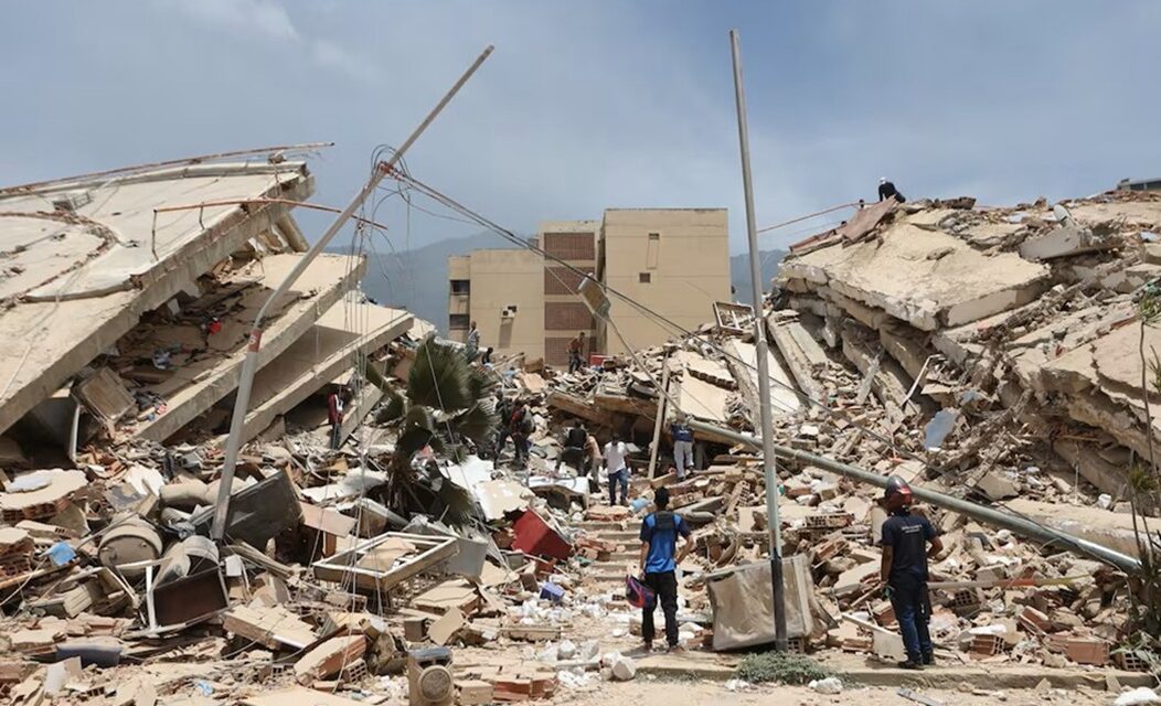 Thousands feared dead and missing after double earthquake in Venezuela