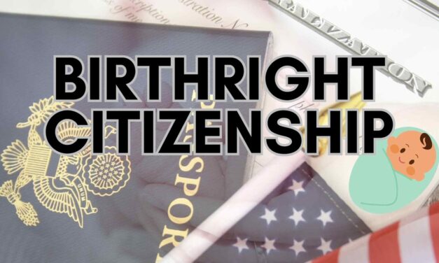 No change in the right to citizenship for everyone born in the United States