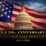The United States celebrates the 250th anniversary of its Declaration of Independence