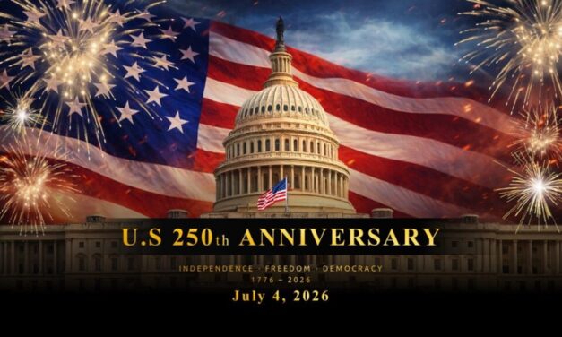 The United States celebrates the 250th anniversary of its Declaration of Independence
