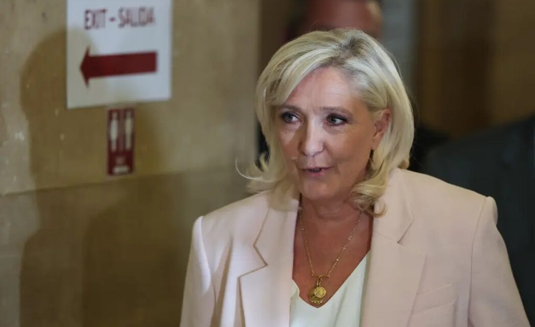 Marine Le Pen convicted, but under conditions in which participation in the presidential election is theoretical possible