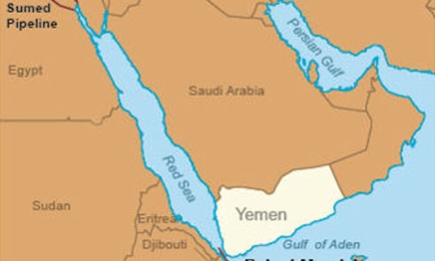 The Bab al-Mandeb-Strait