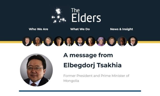 A Message from The Elders