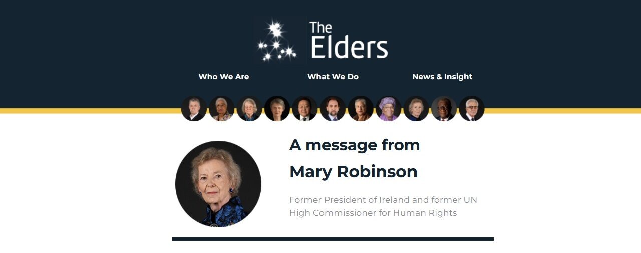 A Message from The Elders