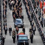 Norwegian King Harald V buried
