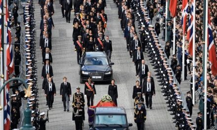 Norwegian King Harald V buried