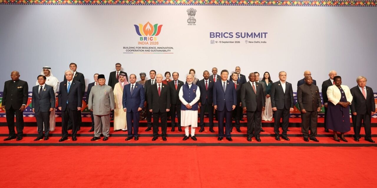 The 18th BRICS summit concluded with a “New Delhi Declaration”