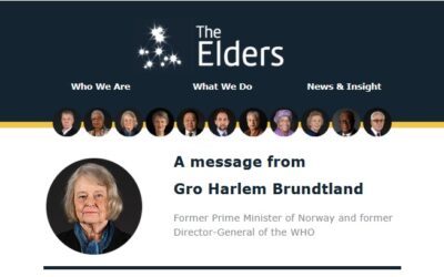 A Message from The Elders