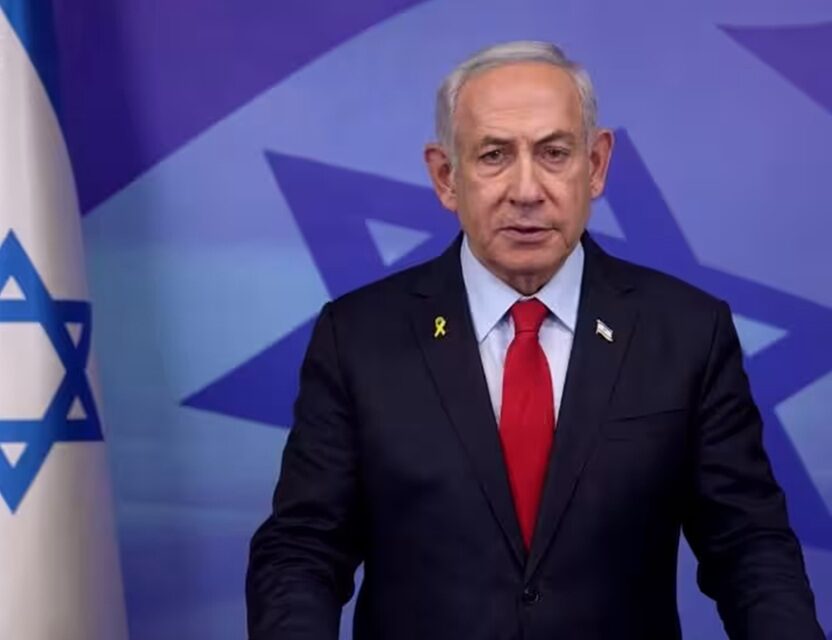 Benjamin Netanyahu says that his right-wing coalition has majority